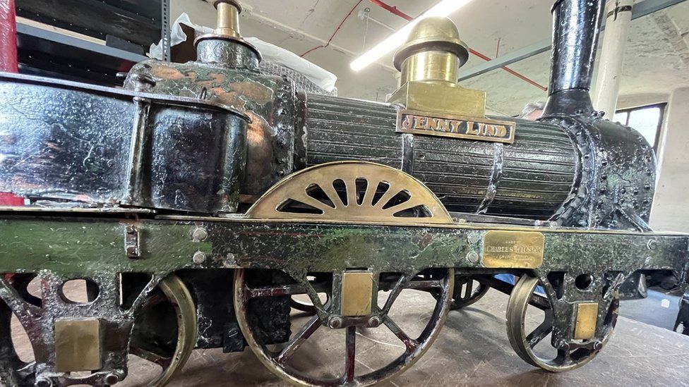 Charles Wilson's model locomotive