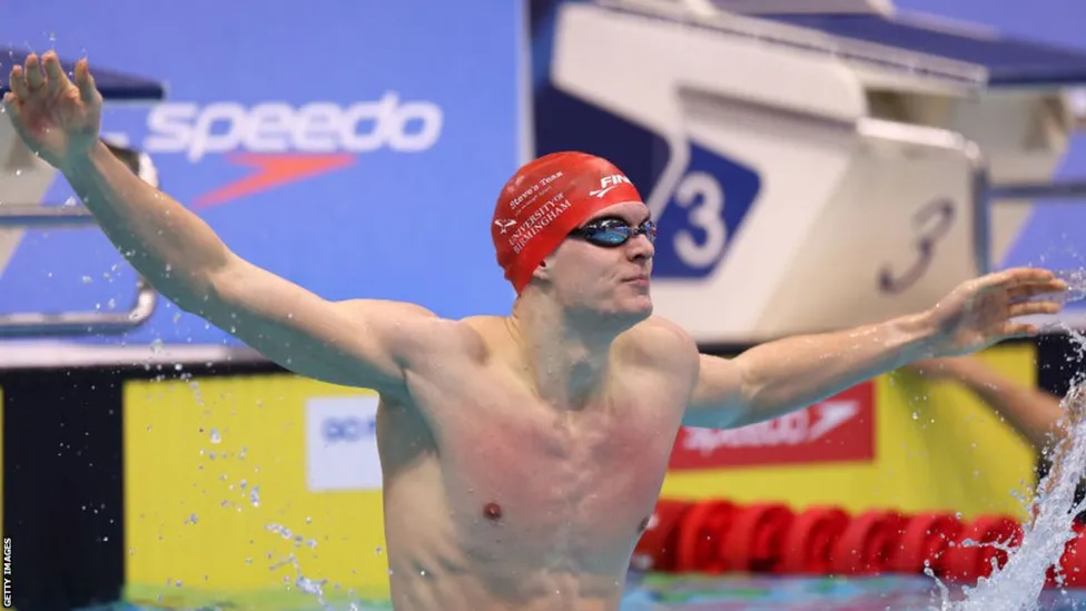 Oliver Morgan Sets New British 100m Backstroke Record at Aquatics GB Swimming Championships, Secures Olympic Berth.