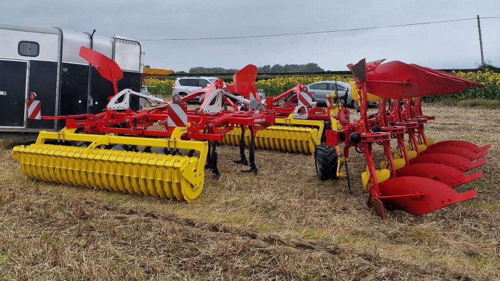 plough at ploghing championships in limavady