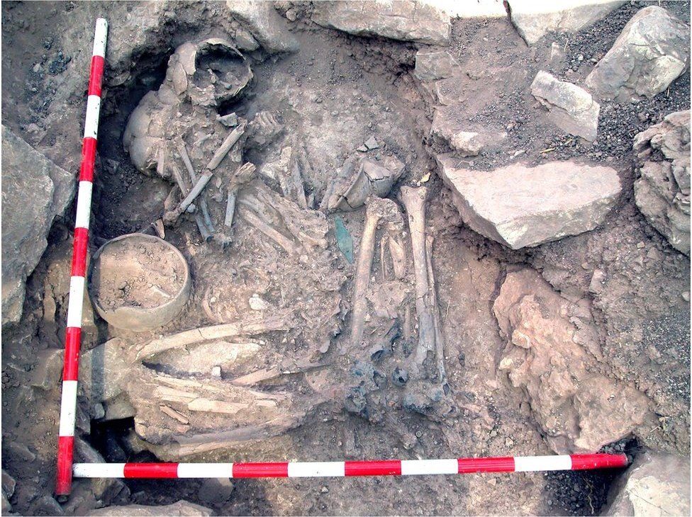 Bronze Age male and female burials