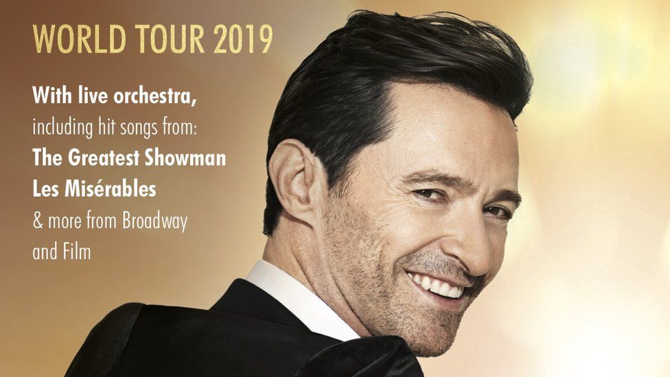 Hugh Jackman to tour with songs from The Greatest Showman BBC News