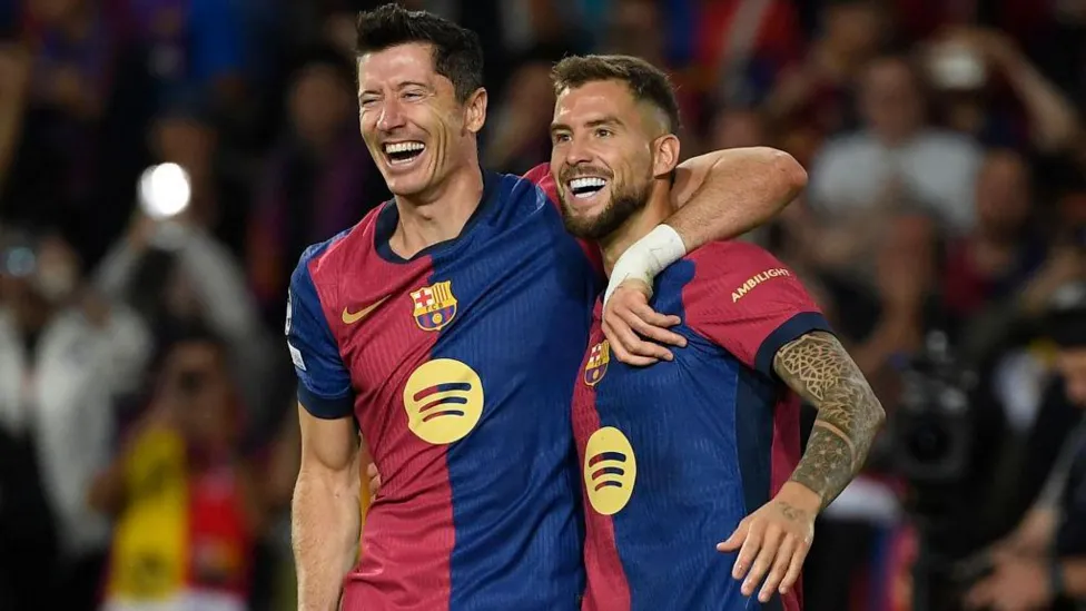 Barcelona Dominate Young Boys in Convincing Champions League Victory.