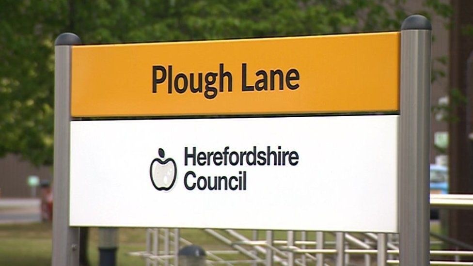 Herefordshire Council sign