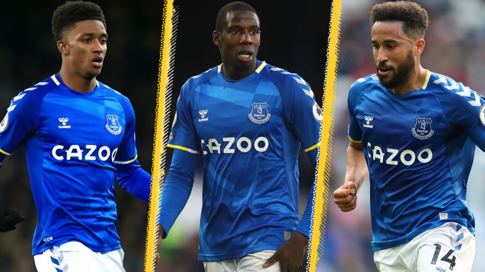 Everton's top three rated players so far as chosen by you BBC Sport