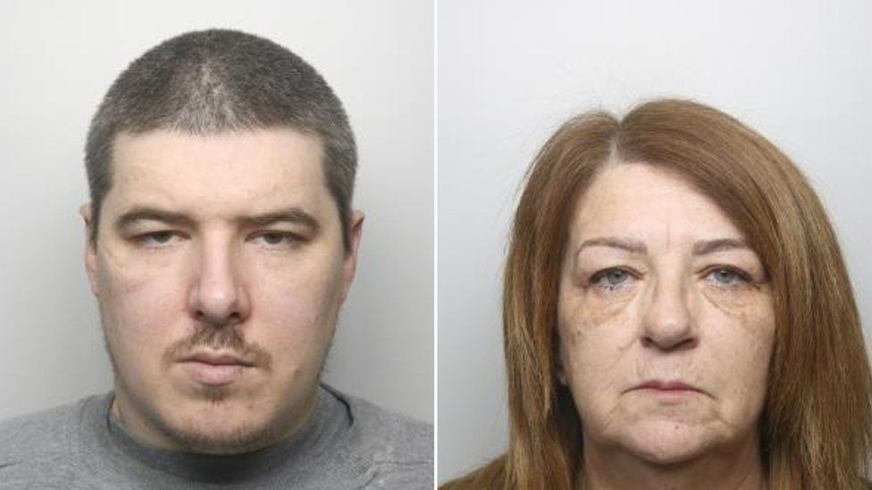 Custody images of Anthony Campbell and Deborah Stoddard