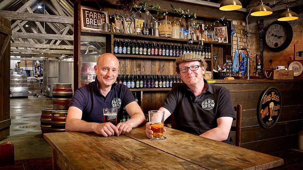 Elephant and Castle joint owners Matt Elvidge (pictured left) and Nick Farr