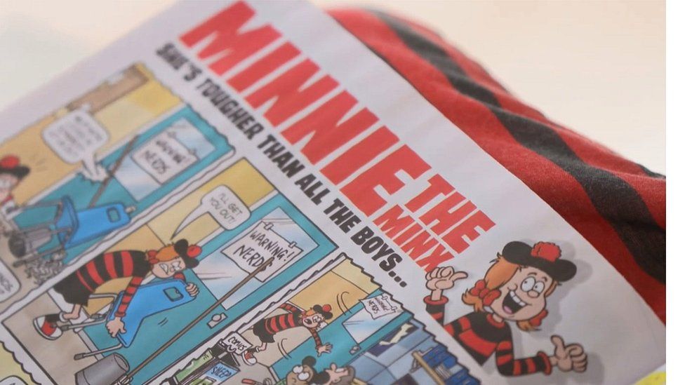 Minnie the Minx comic strip