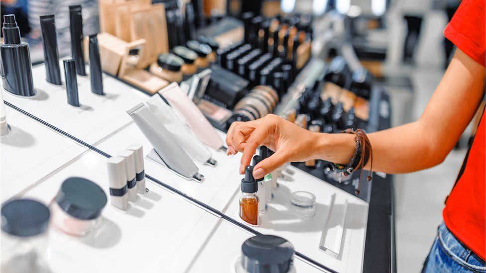 Make-up counter