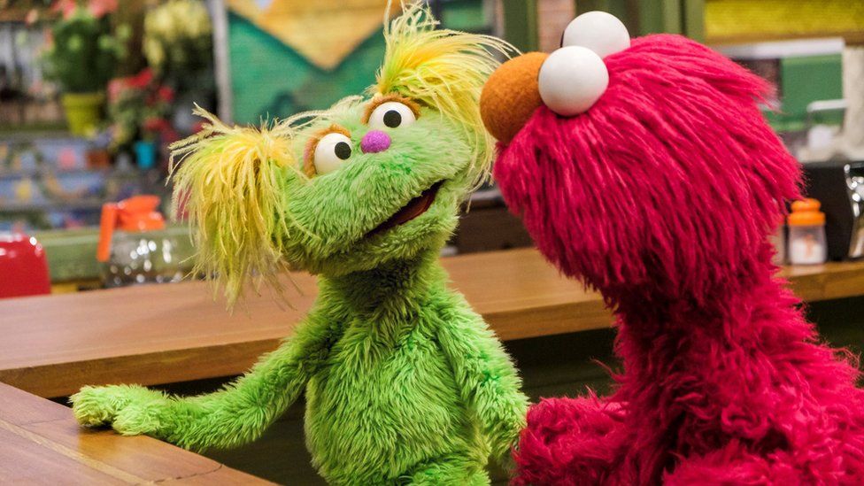 Sesame Street to cover addiction with new muppet Karli - BBC News