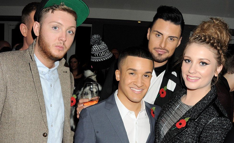 The X Factor class of 2012: James Arthur, Jahene Douglas, Rylan and Ella