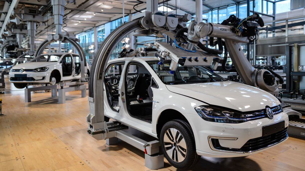 VW production line