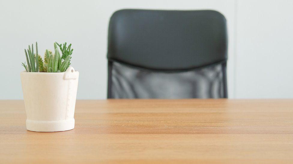 Empty desk