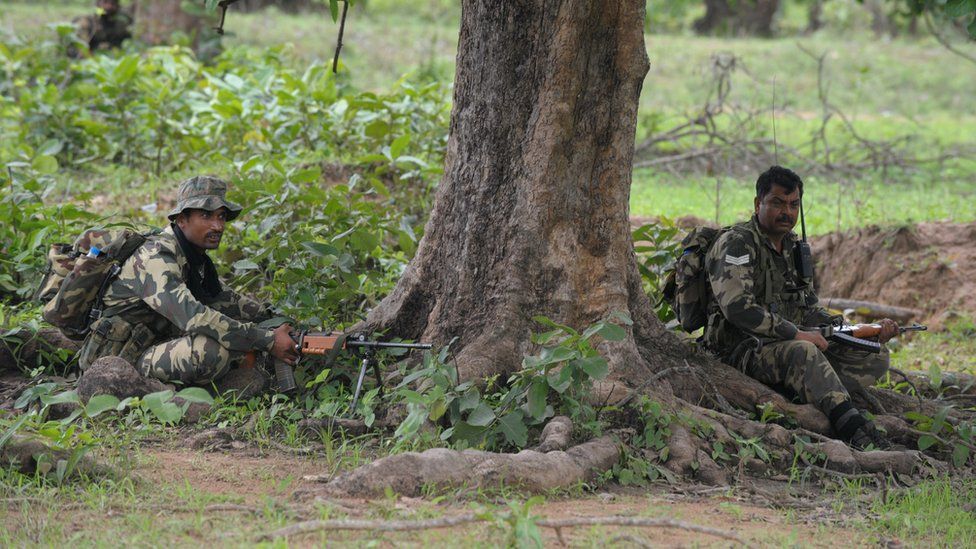 India Maoist Rebels Kill 24 CRPF Policemen In Chhattisgarh - BBC News