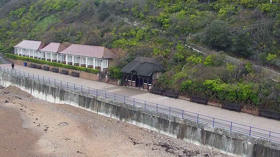 The Eastbourne shelter where Jennifer Kiely's body was found