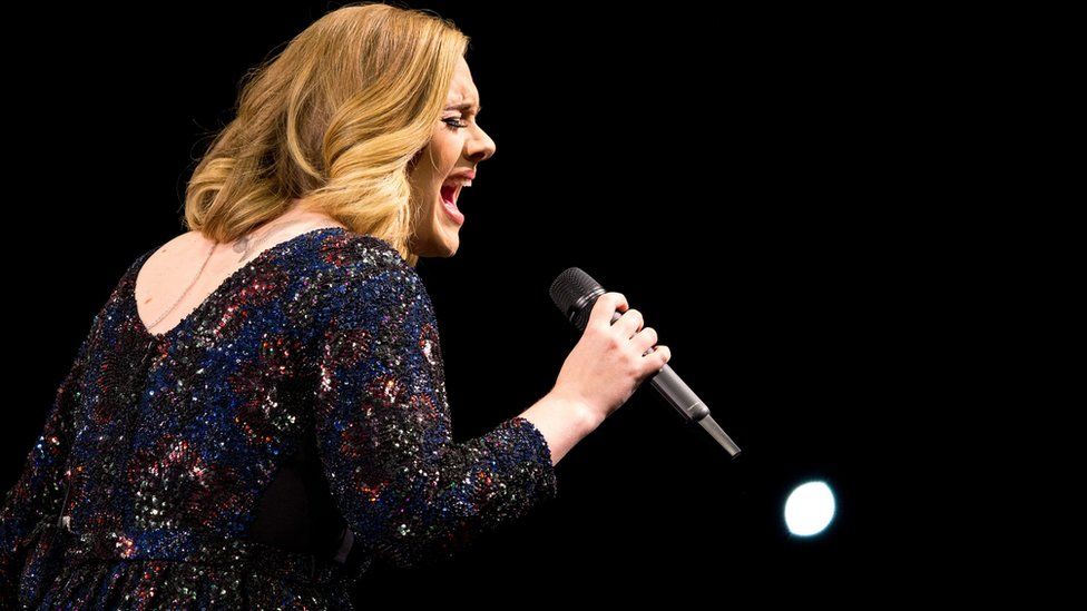 Adele performs in Zurich, Switzerland