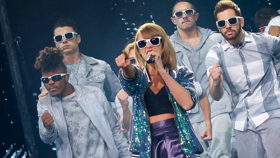 Taylor Swift performs in China