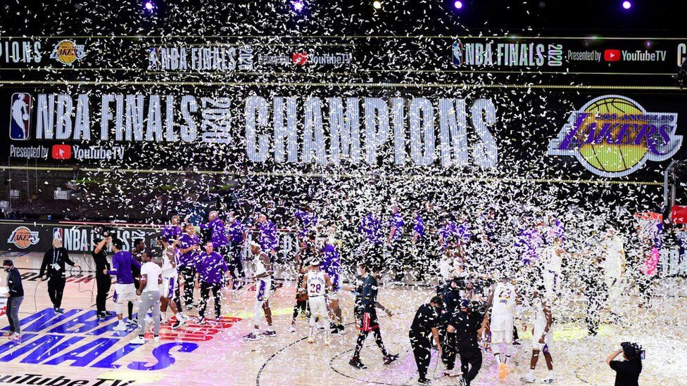 NBA Championship 2020: LA Lakers win the NBA title - BBC Newsround