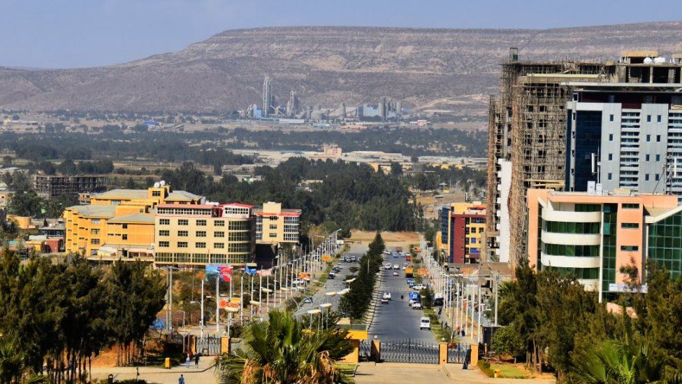 Mekele (Melelle), the capital city of Tigray state