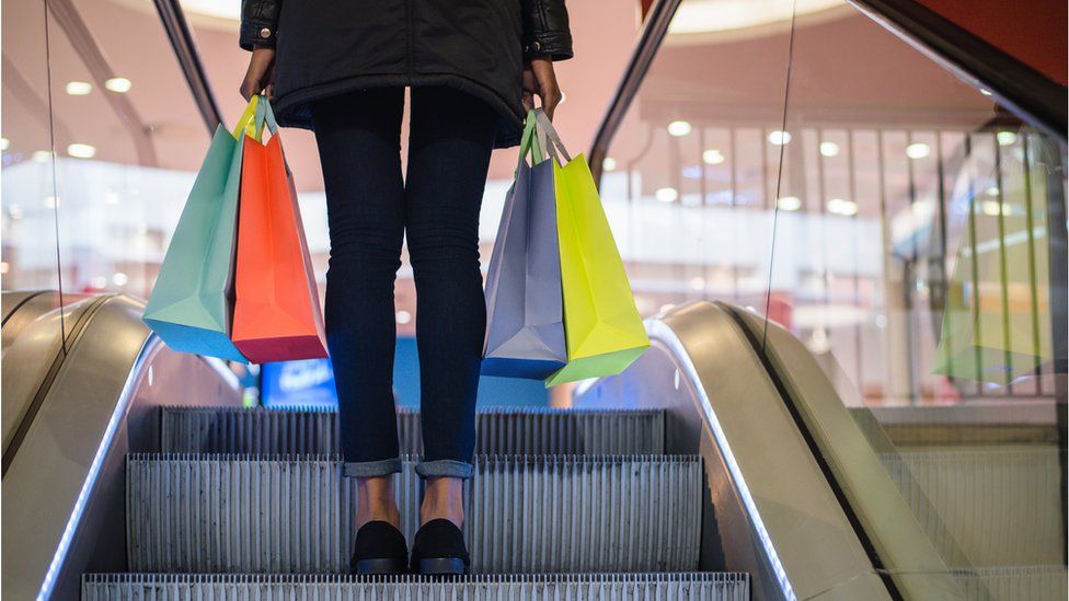 female shopper