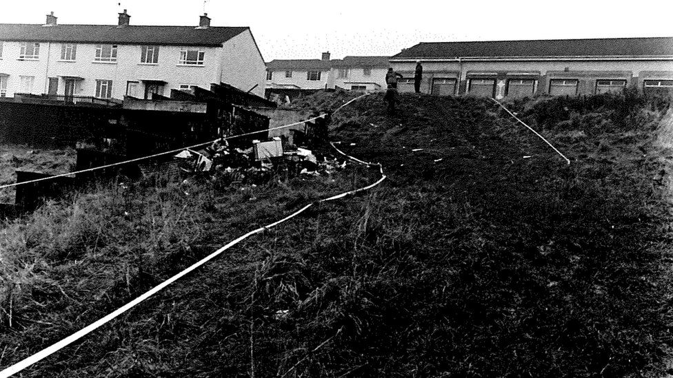 Lorraine McCausland's body was found beside a stream in Forthriver on 8 March 1987
