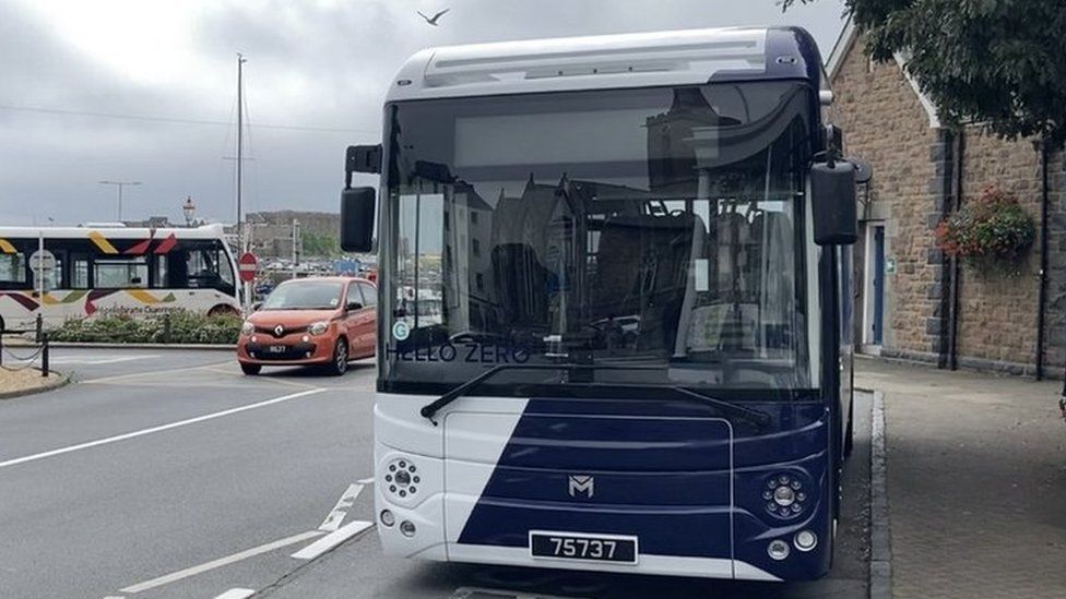 Trial electric bus
