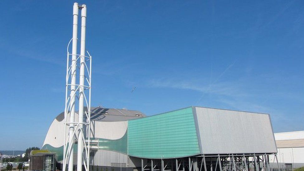 The Viridor incinerator in Cardiff