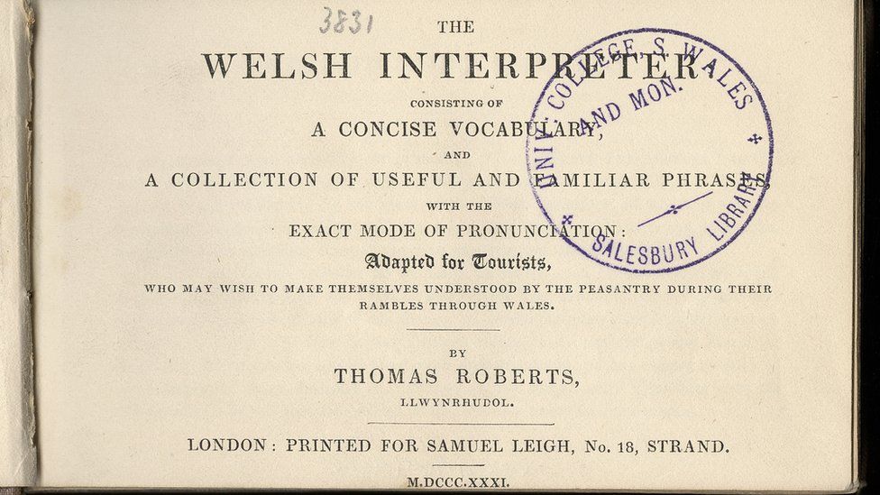 Salisbury Collection - The Welsh Interpreter 1838