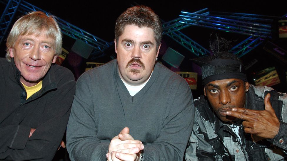 Geoffrey Hayes, Phil Jupitus and Coolio