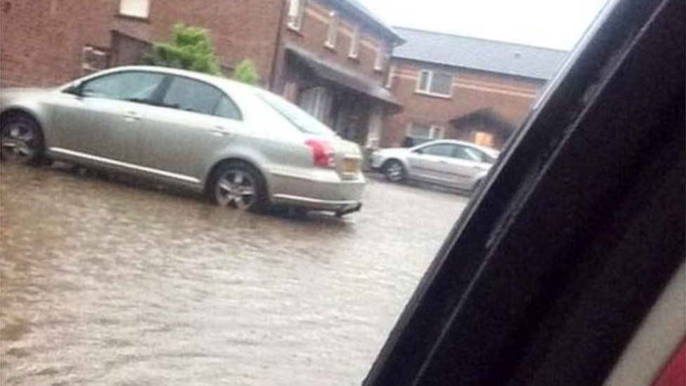 Flooding in Derry