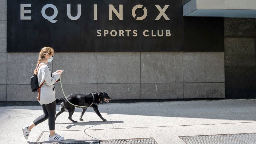 An Equinox fitness club in New York