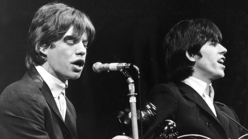 Mick Jagger and Keith Richards in 1964