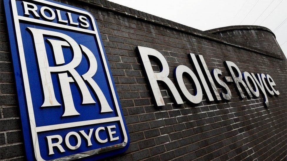 Rolls-Royce sign