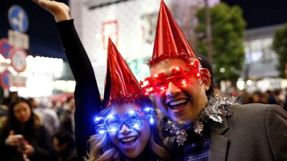 Año Nuevo en Tokio, Japón