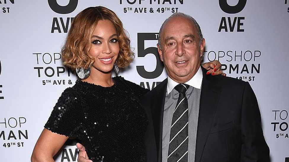 Beyonce and Philip Green