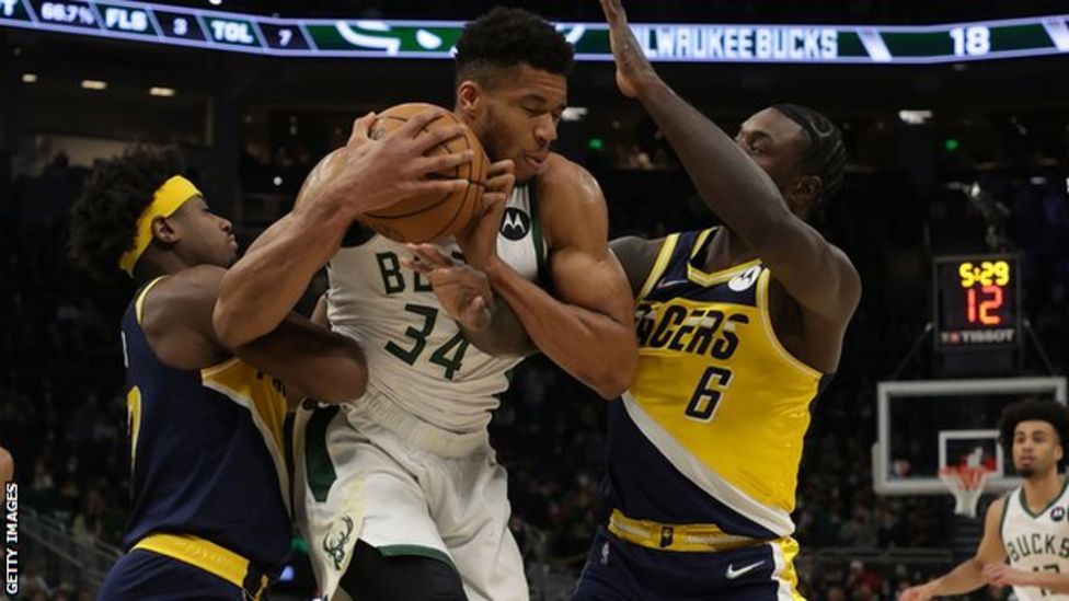 NBA: Giannis Antetokounmpo Scores Season-high 50 Points For Bucks - BBC ...