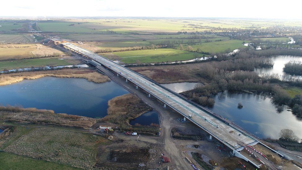 New A14 bridge