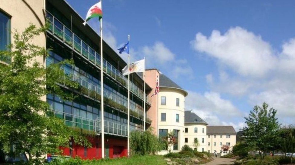 Pembrokeshire County Hall in Haverfordwest