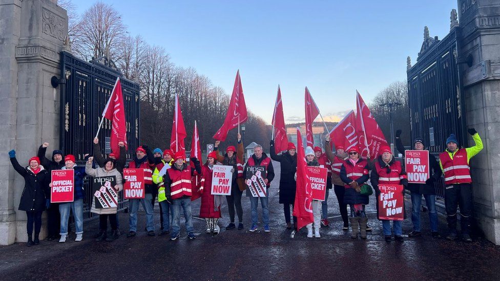 Schools closed in Northern Ireland due to strike action BBC