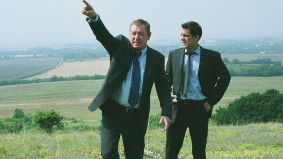 John Nettles as Detective Chief Inspector Tom Barnaby, at work in the Chilterns landscape