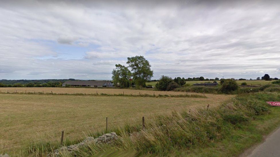 A Google image of Battledown Farm in Oakridge Lynch., Stroud