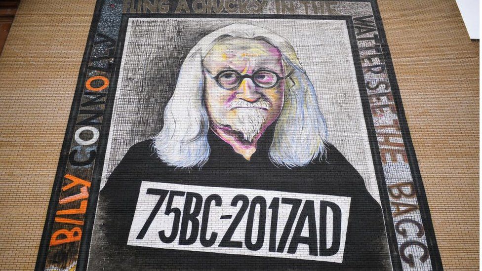 Billy Connolly mural