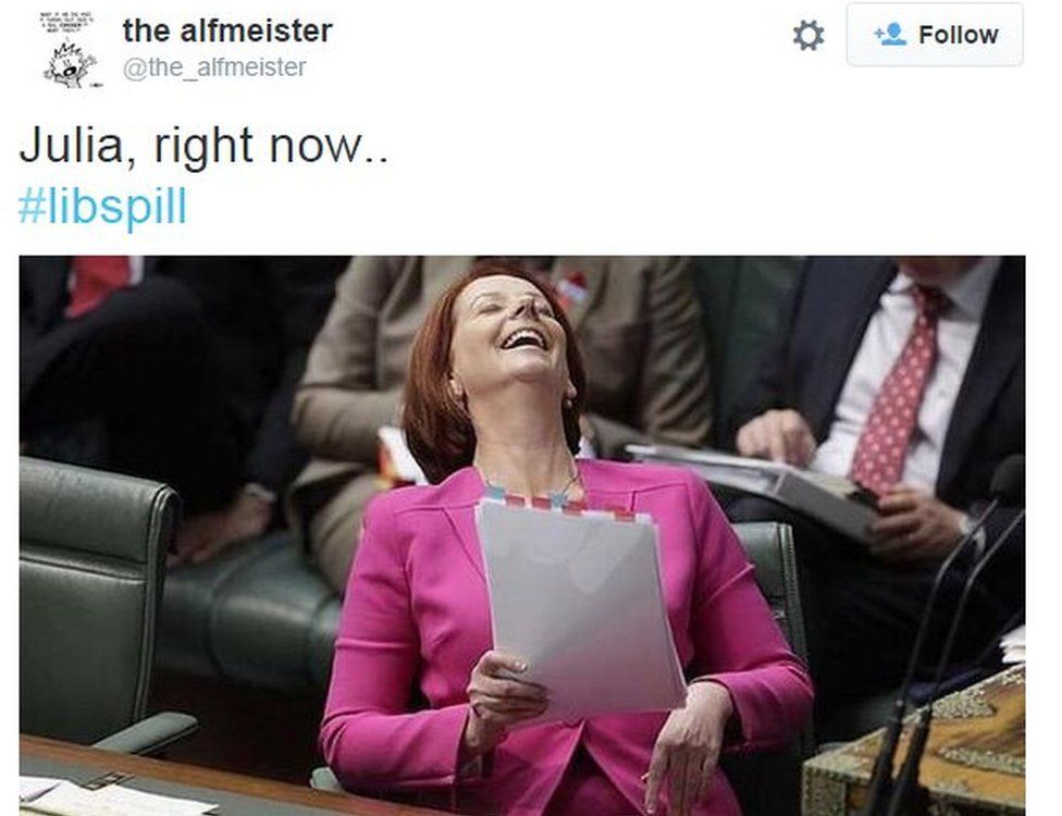Picture of Julia Gillard laughing