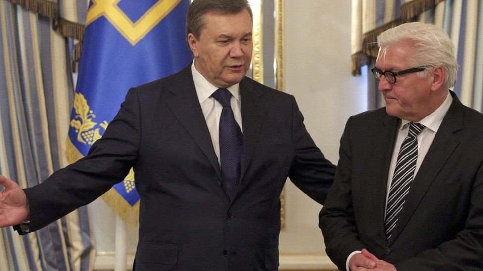 Янукович и Штайнмайер