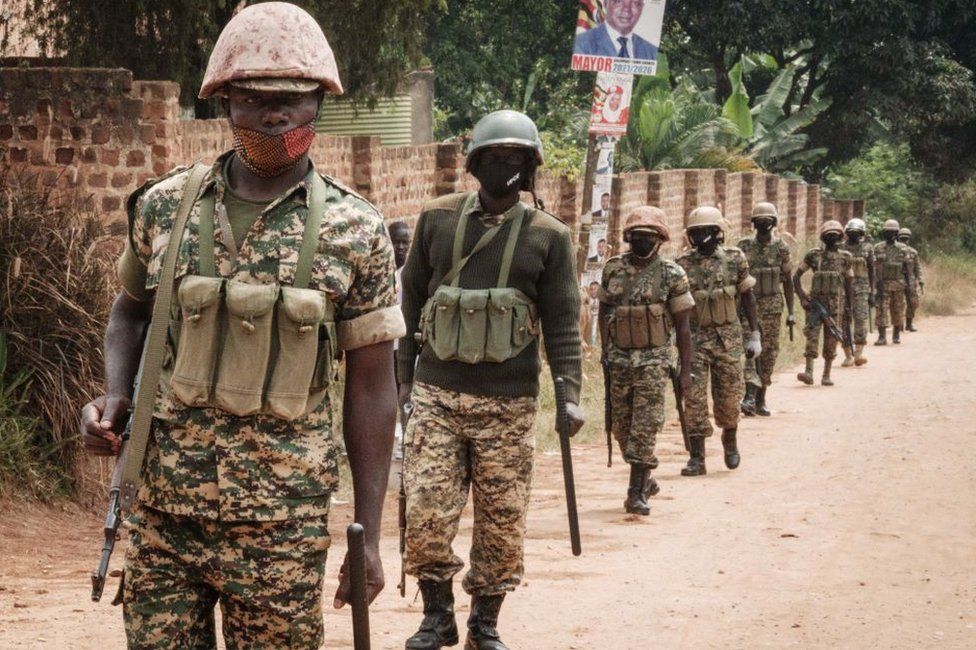 Ugandan soldiers
