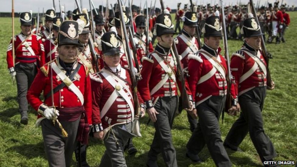 Battle of Waterloo service attended by Royal Family - BBC News