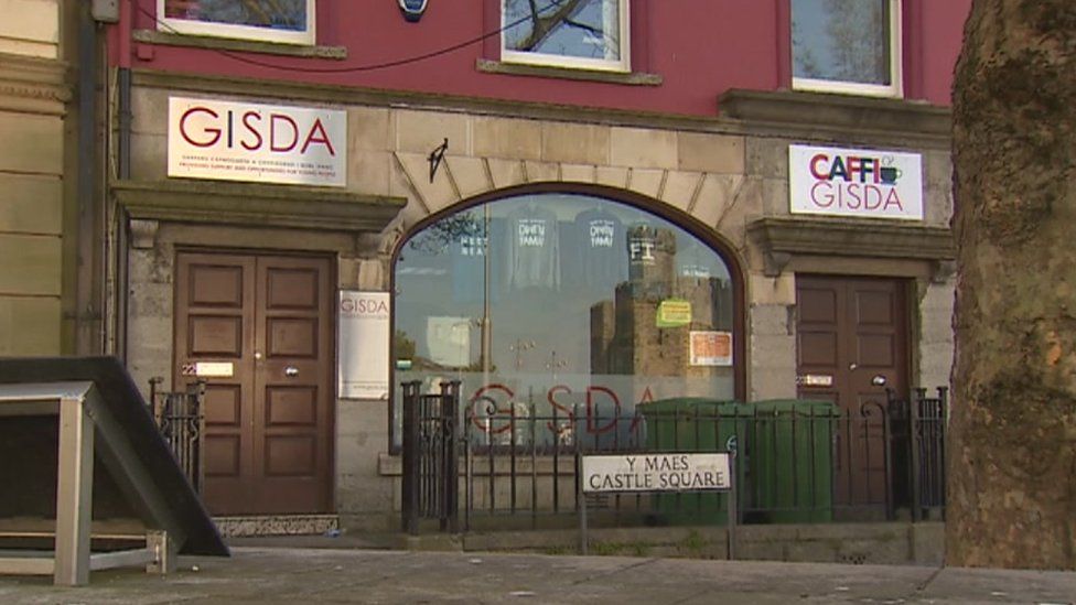 Gisda offices in Caernarfon