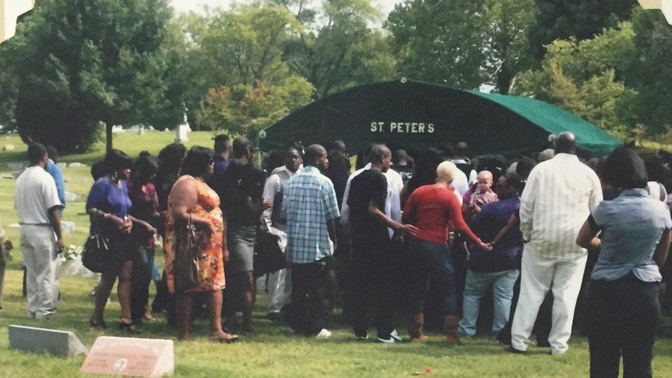 Picture of Orlanda Smith's funeral