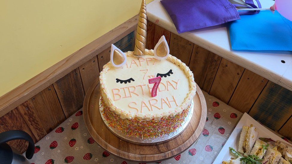 Sarah's unicorn cake