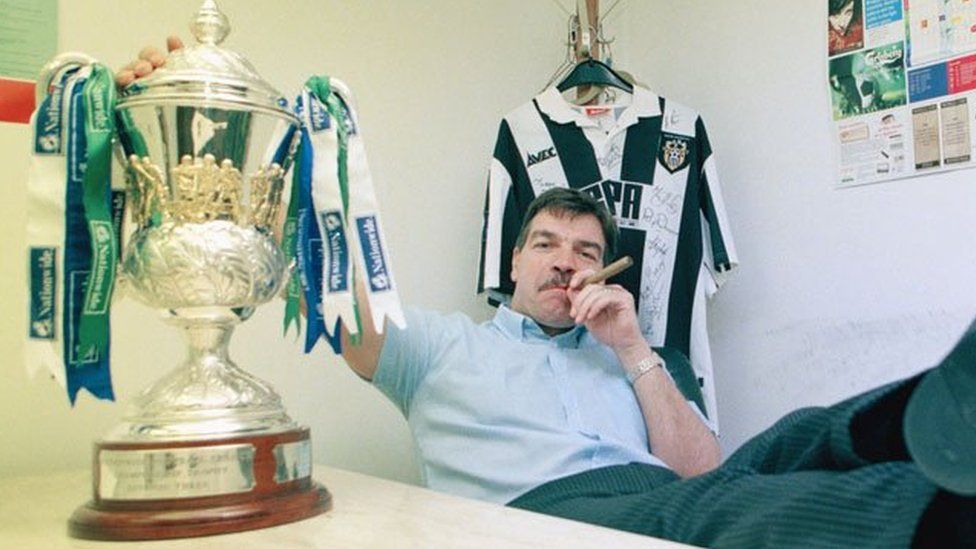 Big Sam Allardyce: His career in pictures - or 'Sam's moustache