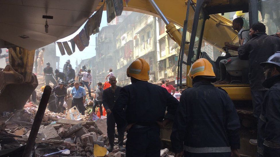 Mumbai building collapse on 31 August
